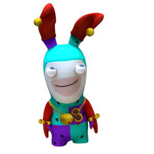 Rabbids Crazy Rush messages sticker-1