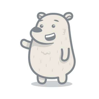 Bear messages sticker-0