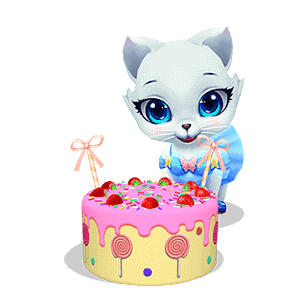 Kitty Cat Love messages sticker-3