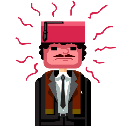 Mr. Know It All messages sticker-0