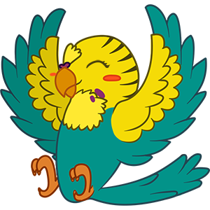 Bird Land: Pet Simulation Game messages sticker-1