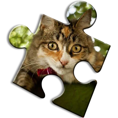 Cat Jigsaw Puzzles messages sticker-0