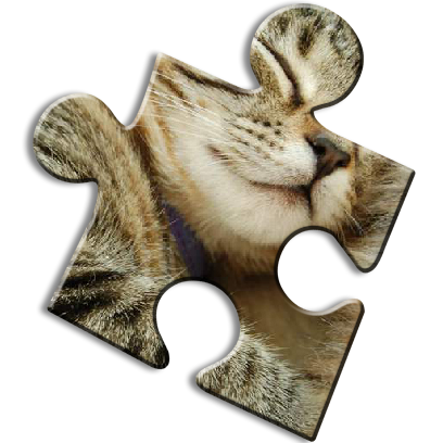 Cat Jigsaw Puzzles messages sticker-2