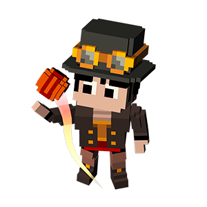 Blocky Basketball - Endless Arcade Dunker messages sticker-4