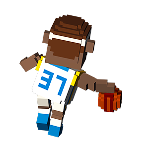 Blocky Basketball FreeStyle messages sticker-10