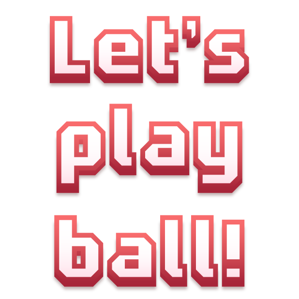 Blocky Baseball: Home Run Hero messages sticker-10