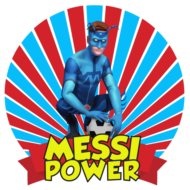 Messi Runner messages sticker-4