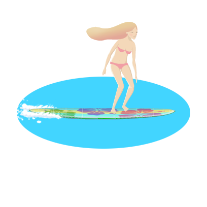 Go Surf - The Endless Wave Runner messages sticker-0