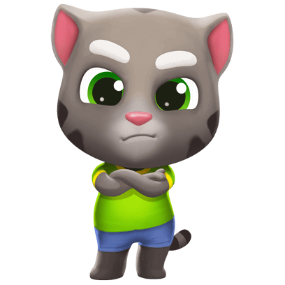 Talking Tom Gold Run messages sticker-2