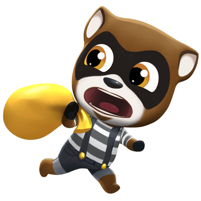 Talking Tom Gold Run messages sticker-7