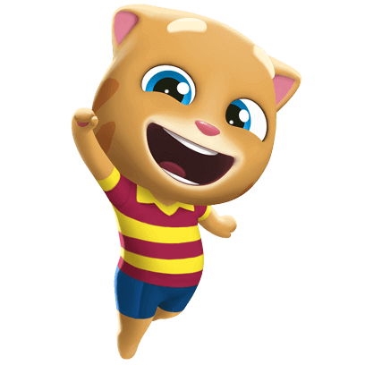 Talking Tom Gold Run messages sticker-8