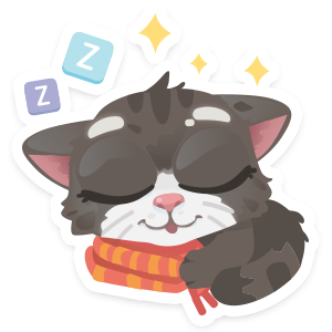 Wordycat messages sticker-4