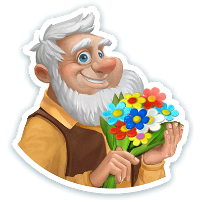 Gardenscapes messages sticker-7