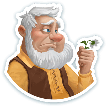 Gardenscapes messages sticker-6