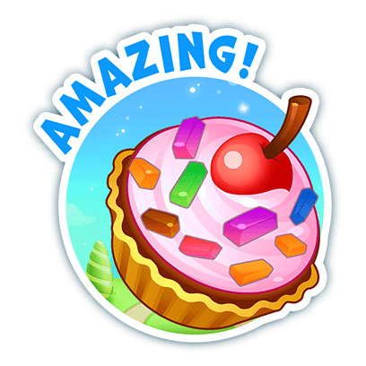 Candy Valley - Match 3 Puzzle messages sticker-5