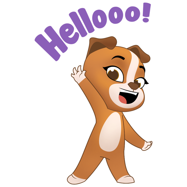 ! My Talking Lady Dog - Virtual Pet messages sticker-11