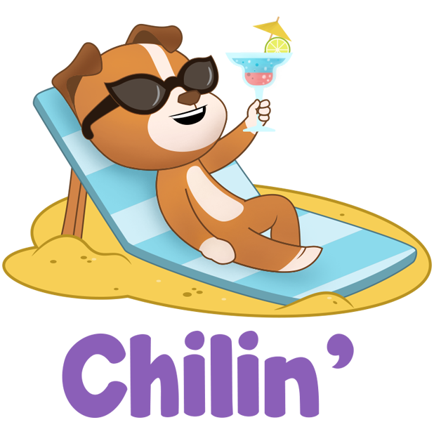 ! My Talking Lady Dog - Virtual Pet messages sticker-6