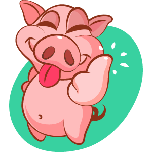 Piggy Show messages sticker-9