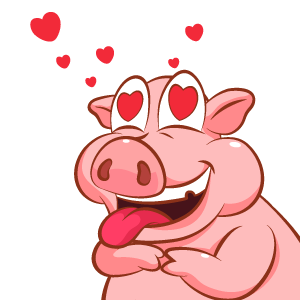 Piggy Show messages sticker-11