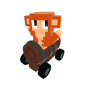 Blocky Racer - Endless Arcade Racing messages sticker-7