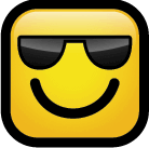 Square Emoji Stickers 2 messages sticker-6