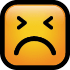 Square Emoji Stickers 2 messages sticker-4