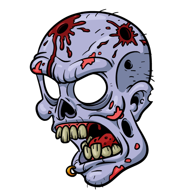 Zombie Stickers by Cartoon Smart