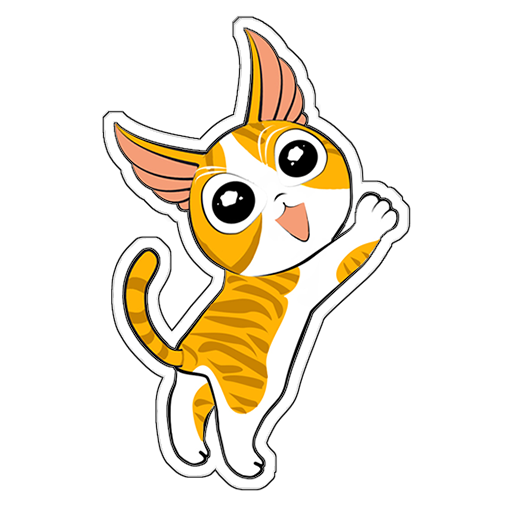 Human to Cat Translator messages sticker-3
