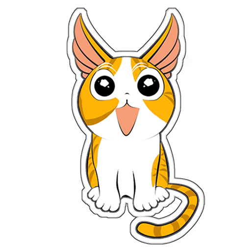 Human to Cat Translator messages sticker-5
