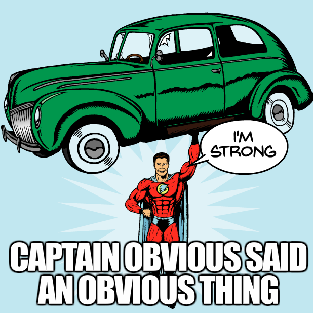Captain Obvious Stickers messages sticker-3