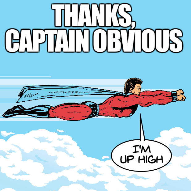Captain Obvious Stickers messages sticker-1