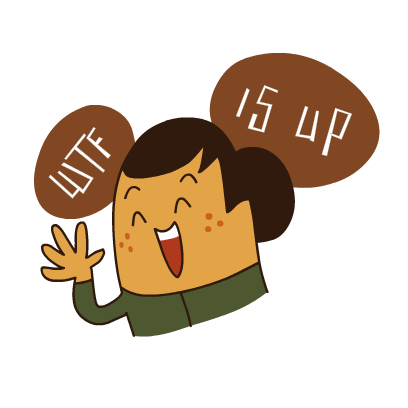 WTF Stickers messages sticker-8