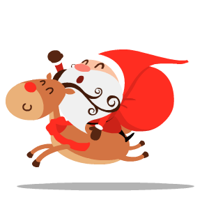 Santa Stickers messages sticker-8