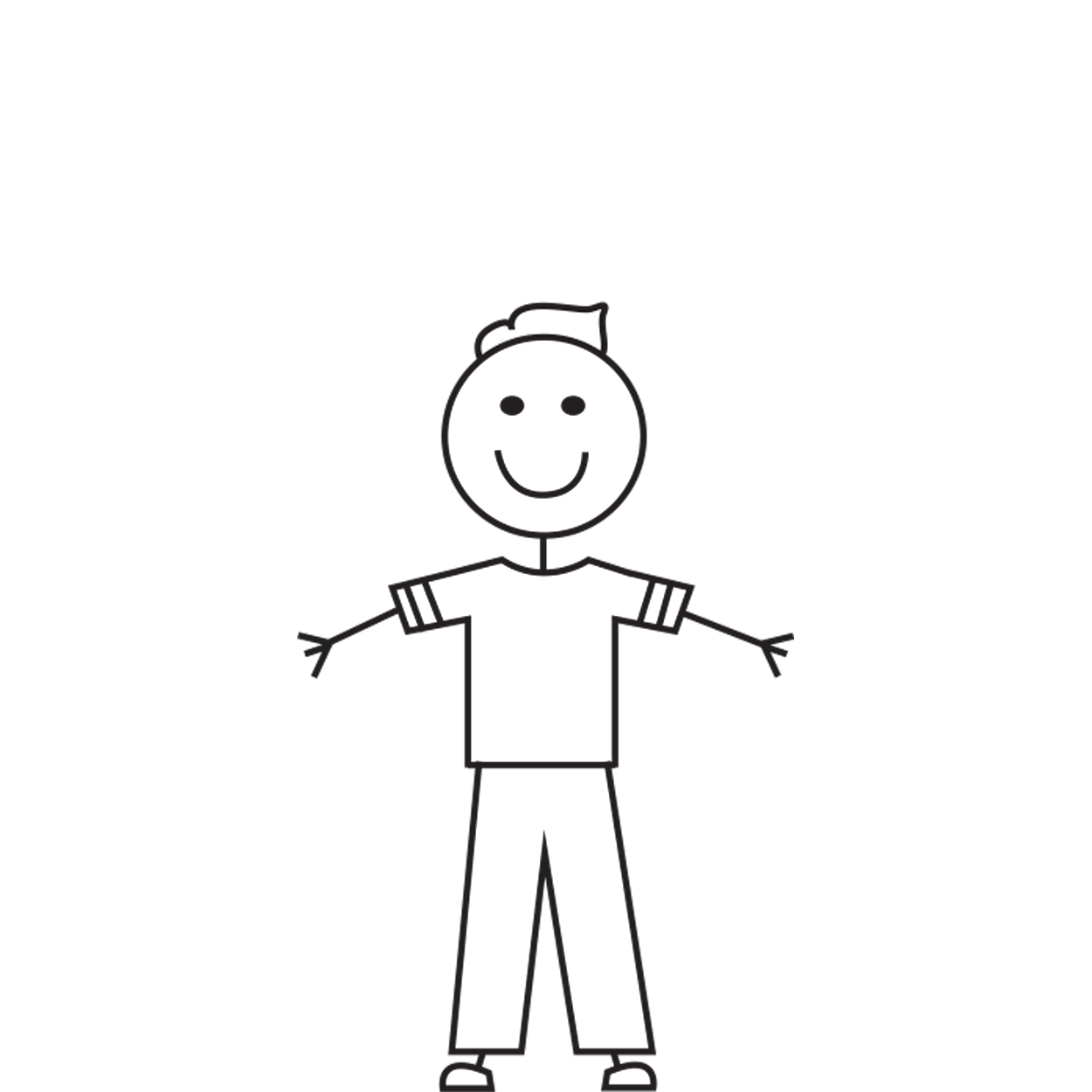 Stick Figs for iMessage messages sticker-1