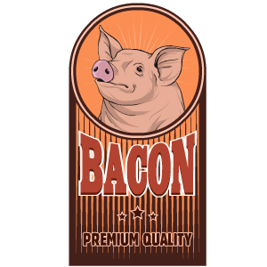 Bacon Stickers messages sticker-9