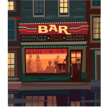 Bar Stickers messages sticker-0