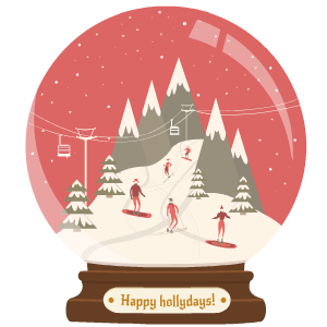 Snow Globe Stickers messages sticker-11