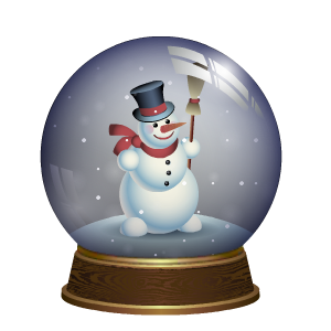 Snow Globe Stickers messages sticker-1