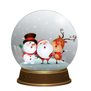 Snow Globe Stickers messages sticker-4
