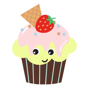Cupcake Stickers messages sticker-5
