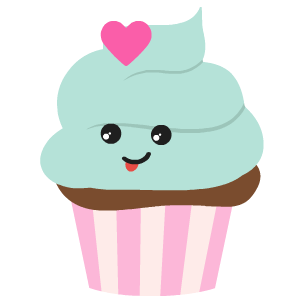 Cupcake Stickers messages sticker-1