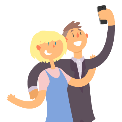 Selfie Sticker messages sticker-1