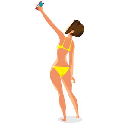 Selfie Sticker messages sticker-5