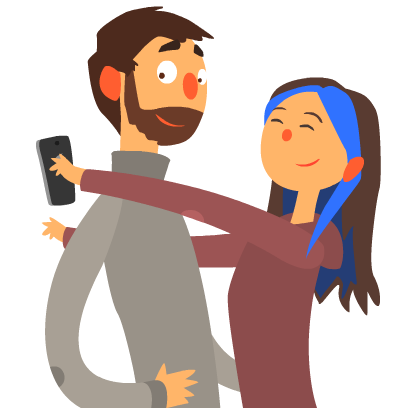 Selfie Sticker messages sticker-2