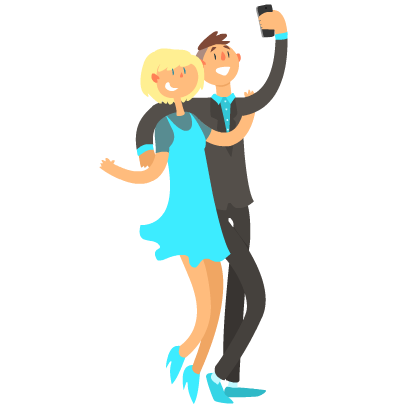 Selfie Sticker messages sticker-4