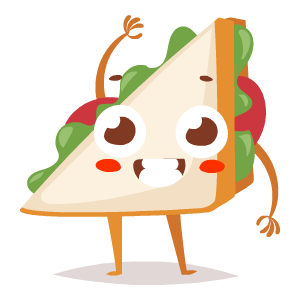 Fast Food Stickers messages sticker-9