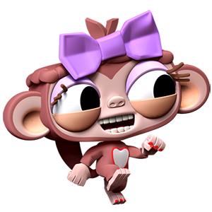 Dare the Monkey messages sticker-7