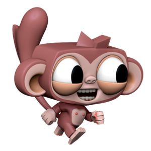 Dare the Monkey messages sticker-0