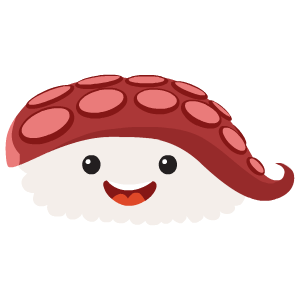 Kawaii Sushi messages sticker-4