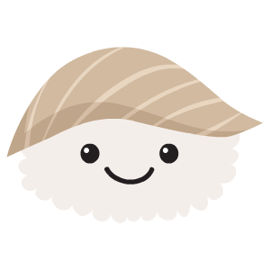 Kawaii Sushi messages sticker-3